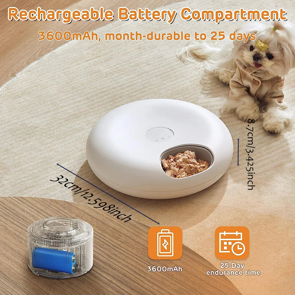 001-Dispenser Smart per Cibo Animali – WiFi Programmabile Freshness