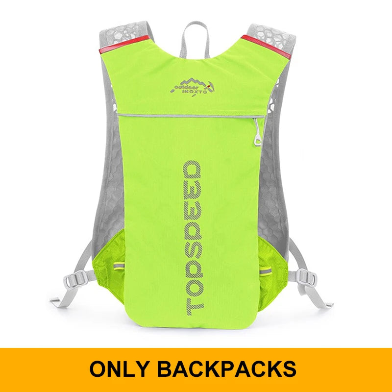 01-Zaino Trail Running 5L ultraleggero con sacca idrica 2L