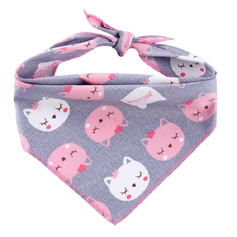 05-Collare Bandana per Cani Mini – Morbido e Colorato