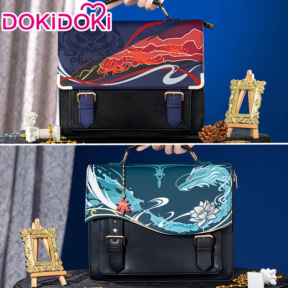 01-Borsa Cosplay Honkai Star Rail Firefly Dan Heng Blade Doujin Bag