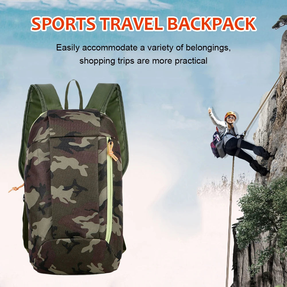 01-Zaino 10L Compatto Outdoor | Escursioni, Campeggio e Vita Attiva