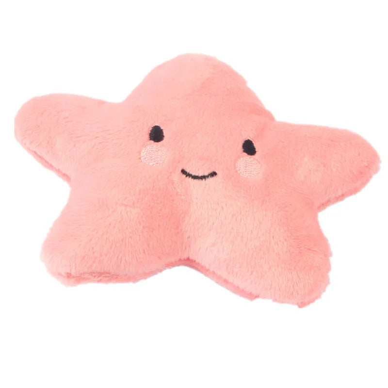 Pet Toys Plush Squeaky Toy Bite-Resistant Clean Dog Chew Puppy Training Toy Soft Banana Bone Vegetable Fruit Pet Supplies DC05
