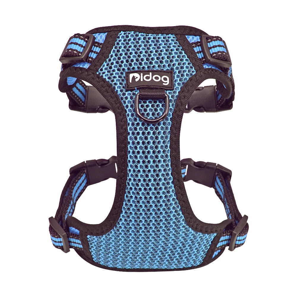 03-Pettorina Regolabile Riflettente per Cani – Comoda Sicura Disponibile in Vari Colori