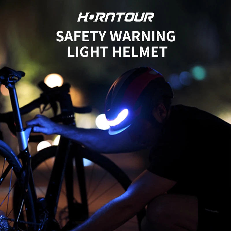 50-Casco da Bici con Luci LED – Horntour Ride | Sicurezza e Stile