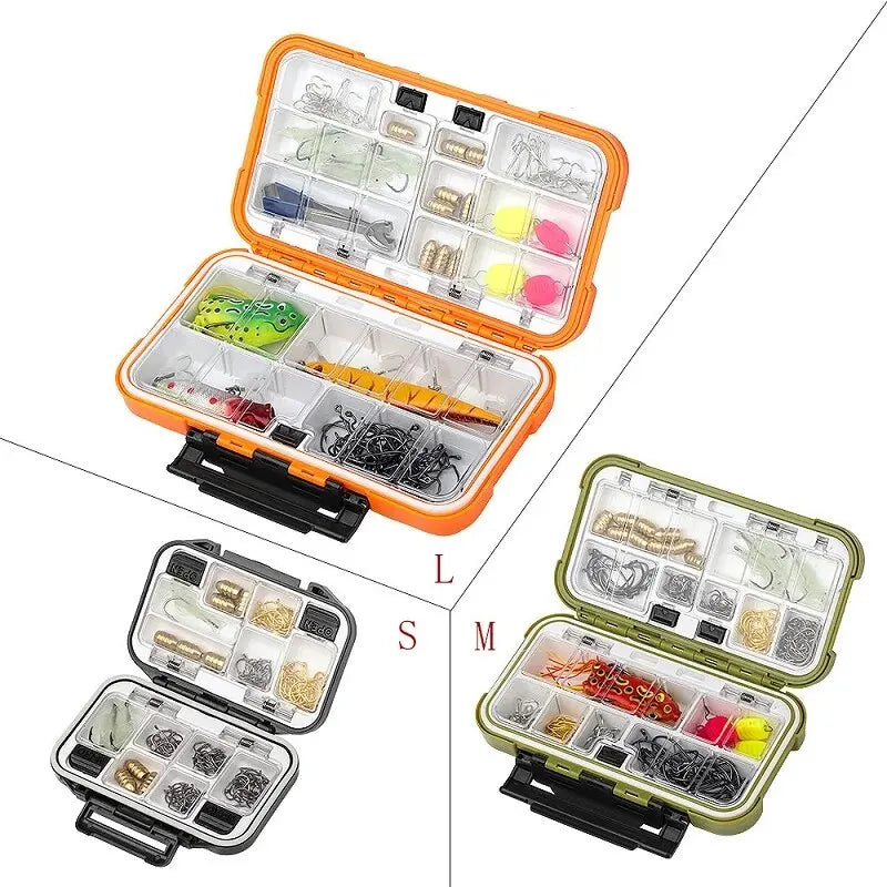 Waterproof Fishing Tackle Box Fishing Accessories Tool Storage Box Fish Hook Lure Fake Bait Boxes Carp For Fishing Goods