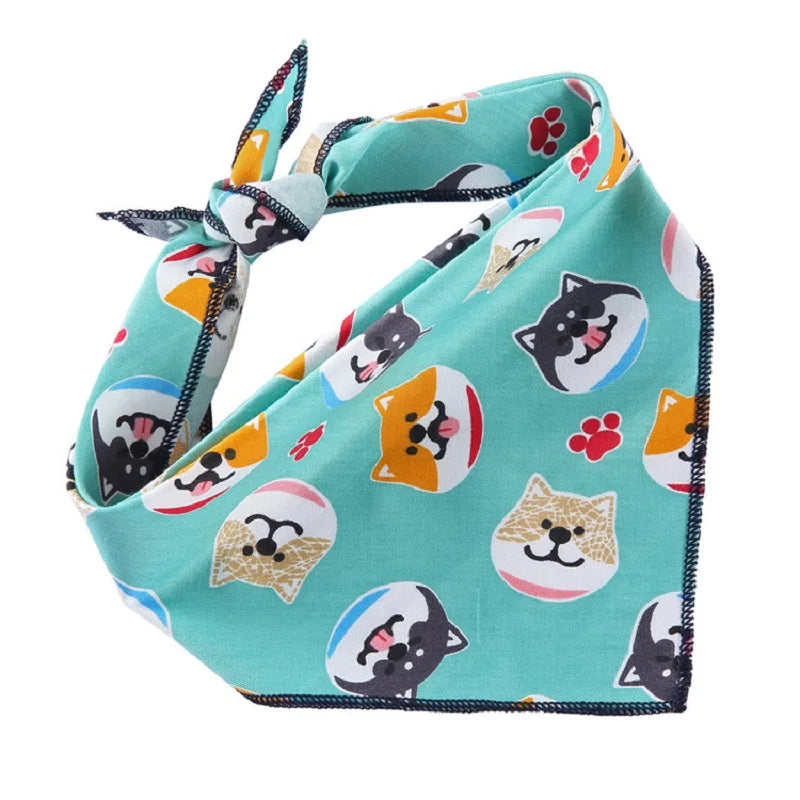 05-Collare Bandana per Cani Mini – Morbido e Colorato