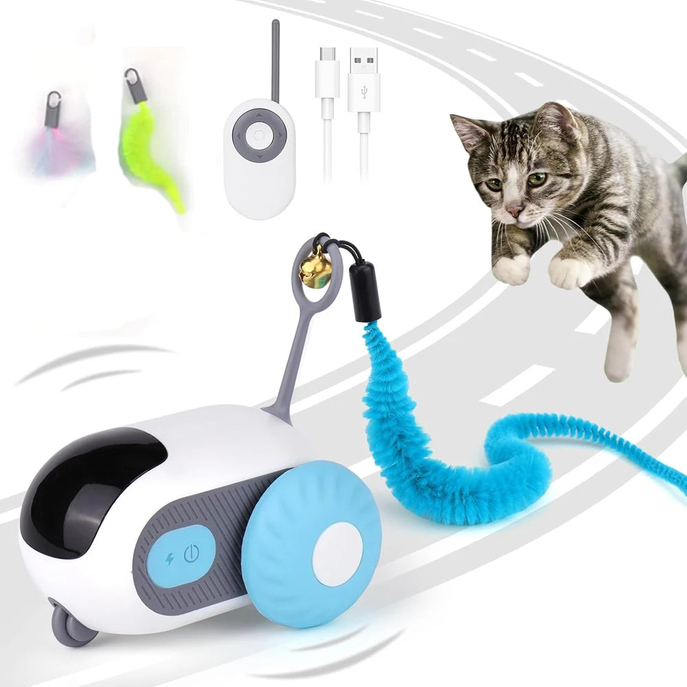 04-Giocattolo Interattivo per Gatti – Movimento Automatico e Apprendimento