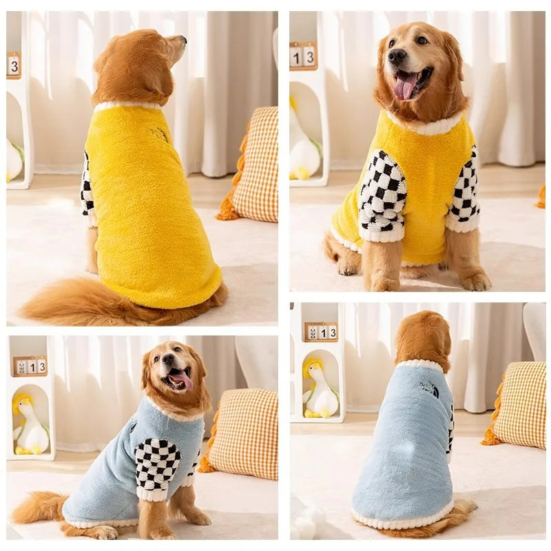 Vestiti per cani Autumn and winter sweaters for Big Dogs Two Legged Dog Sweater Spring Medium-sized Dog Pet Clothing Big Dog Clothing