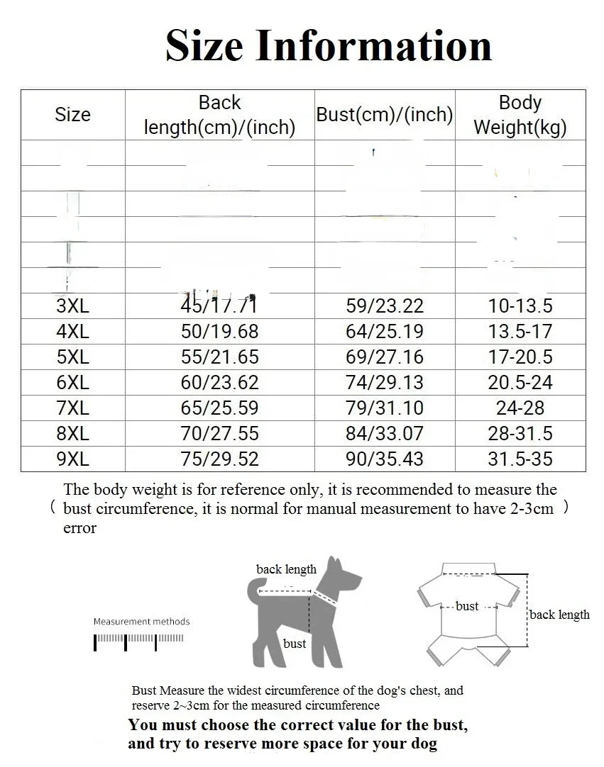 Vestiti 3XL~9XL Big Dog Clothing Autumn Winter Dog Sweater Warm Pet Clothing Fashion Dog Coat Small Dog
