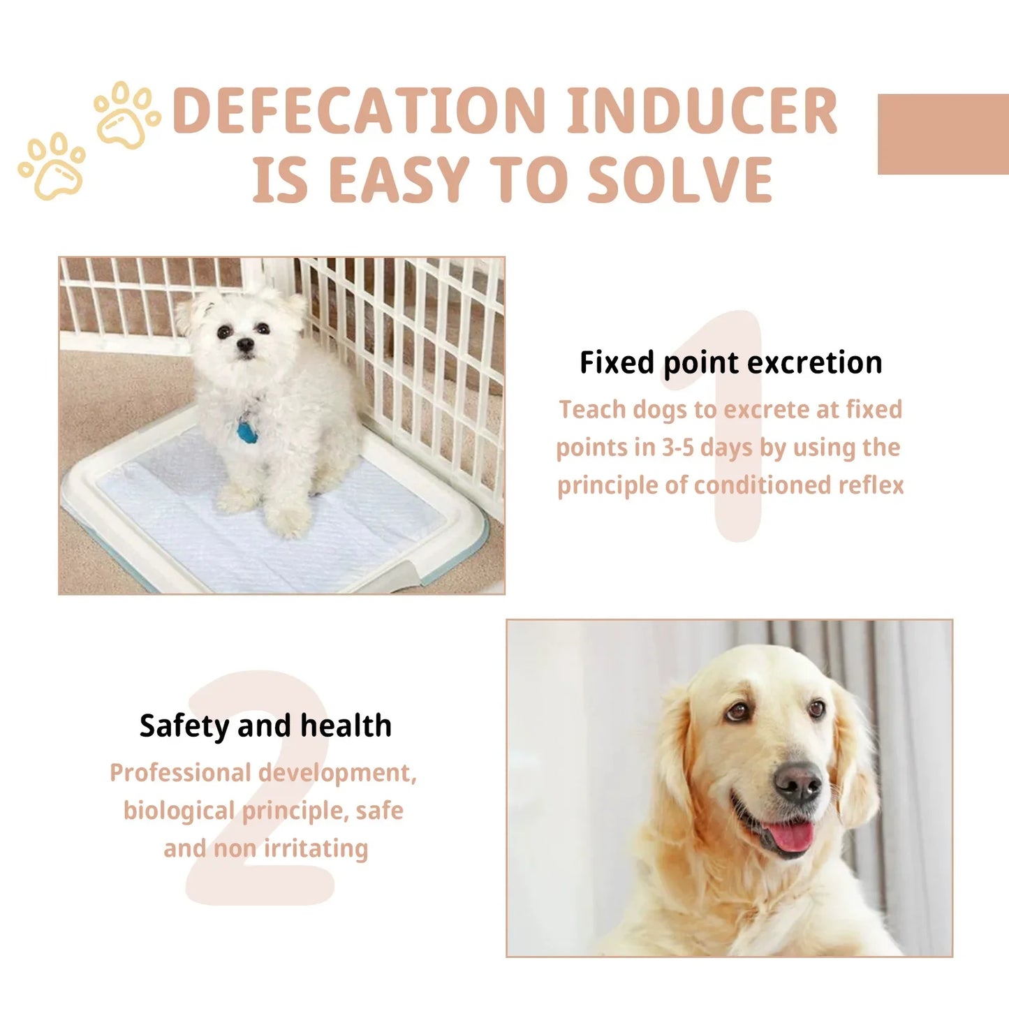 Pet Defecation Inducer Spray Positioning Defecation Indoor Outdoor Cat Potty Urinate Trainer Liquid Dog Toilet Training Spray