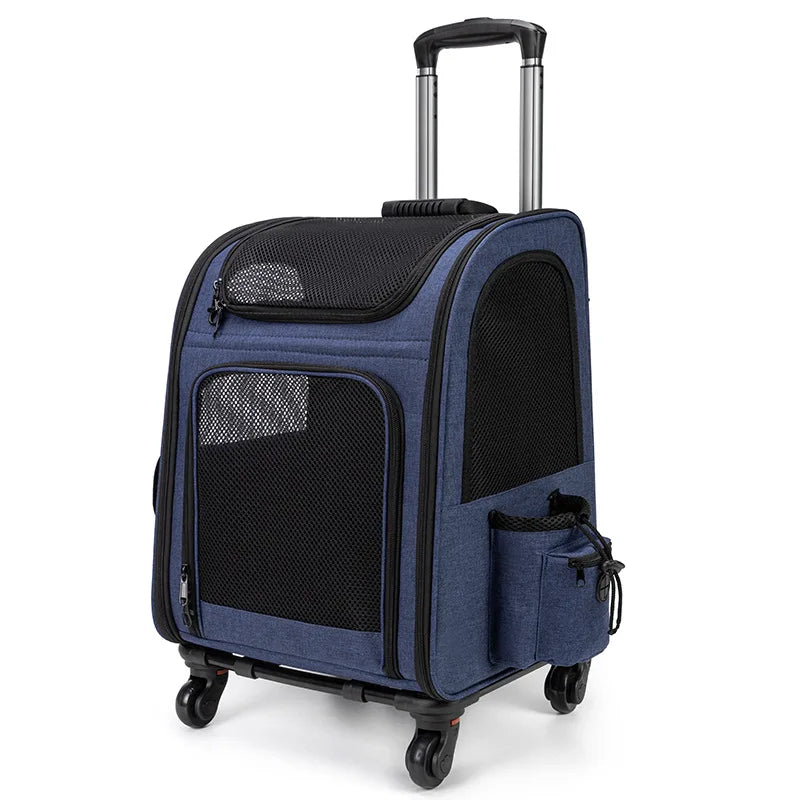 Trasportino Pet Bag Suitcase Foldable dog bag Portable expandable large capacity Removable Backpack Cat Bag Suit for 8kg Pet