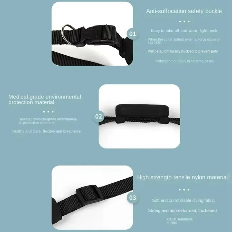 Waterproof Mini Dog Animal Tracking Movement Alert Collars Anti Lost Tracker For Cats And Puppies Remote Global Locator