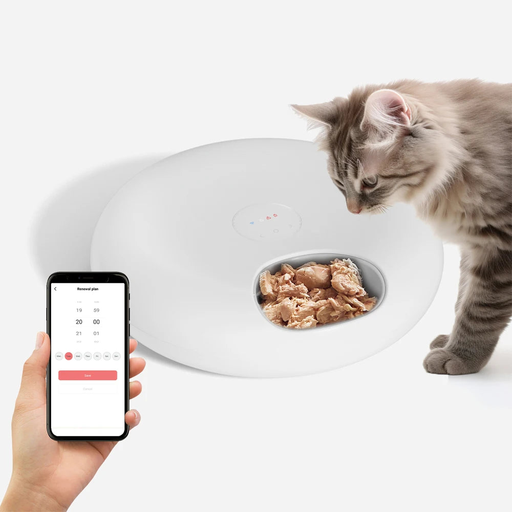 001-Dispenser Smart per Cibo Animali – WiFi Programmabile Freshness