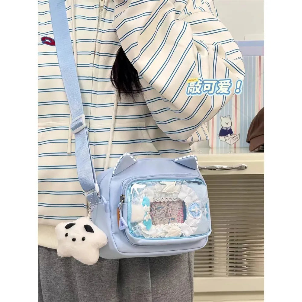 001-Borsa trasparente - cartoni animati