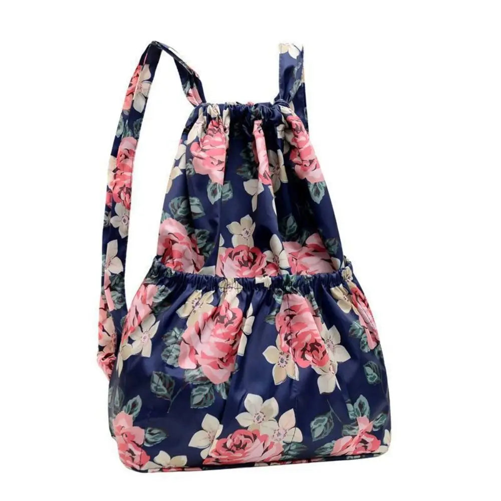 01-Zaino Borsa Pieghevole Impermeabile – Spesa & Tempo Libero 🌸