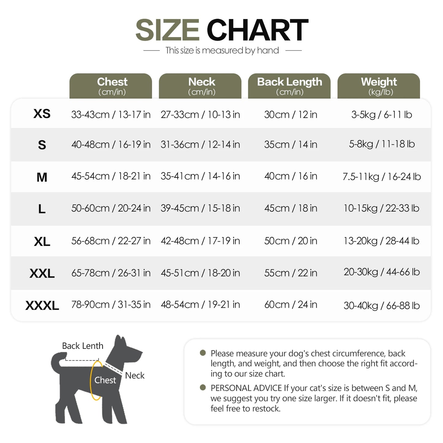 001-Gilet per l'ansia del cane-corpo e orecchie