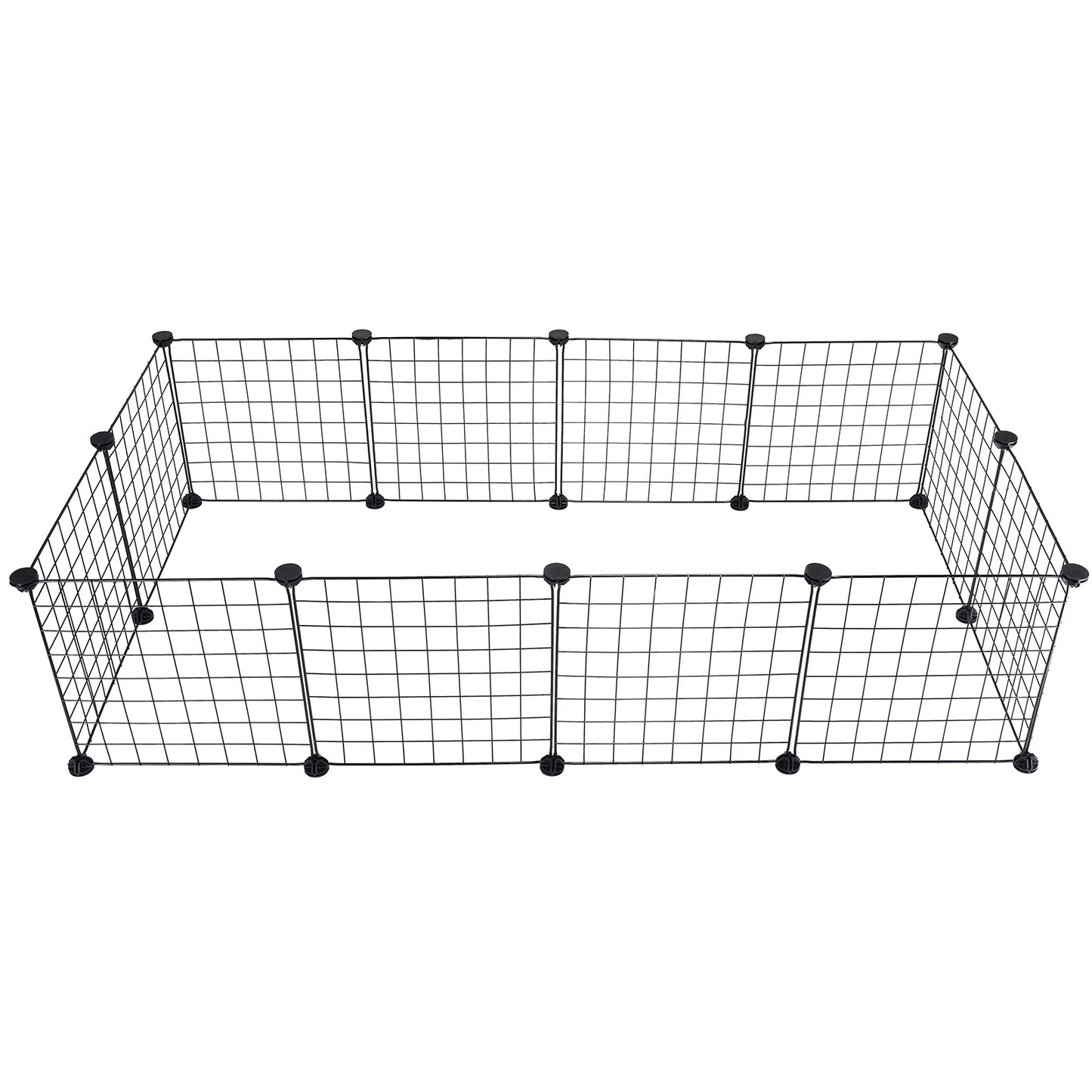 Pet Playpen Iron Fence Puppy Kennel House Exercise Training Rabbits Guinea Pig Cage Kitten Space Dogs Supplies Playing Sleeping