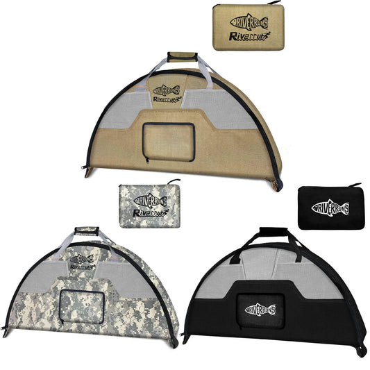 Tenda Fishing Hunting Wader Bag with Vented Mesh Large Capacity Portable Foldable Waders Boots Bag Fly Fishing Backpack for Fishing