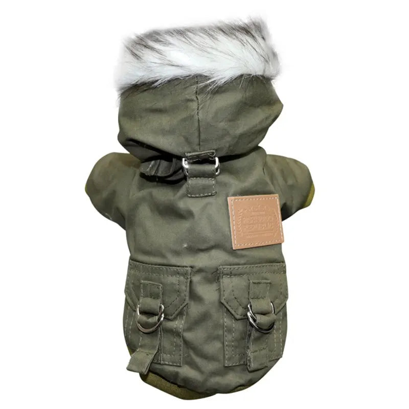 Vestiti Winter Dog Clothes Puppy Pet Dog Coat Jacket For Small Medium Dog Thicken Warm Chihuahua Yorkies Hoodie Pets Clothing