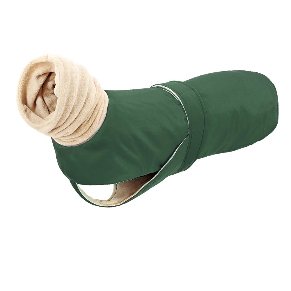 Winter Warm Pet Dog Clothes Waterproof Dog Jacket For Medium Large Dogs Thick Dogs Clothing Coat Greyhound Wolfhound Shepherd