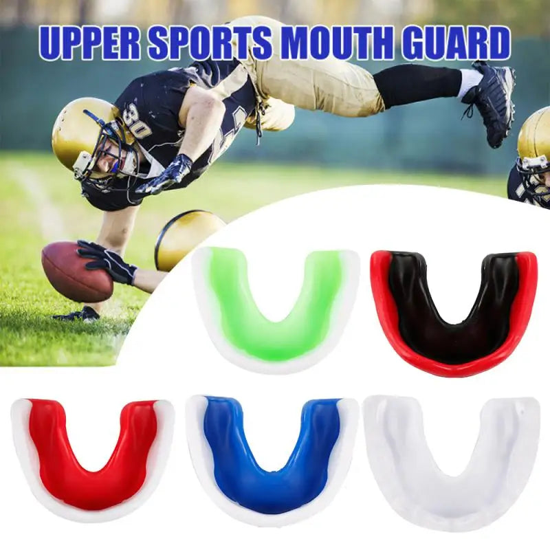 Soft EVA Adult Mouth Guard Silicone Teeth Protector Mouthguard for Boxing Sport Football Basketball Hockey Karate Muay Thai