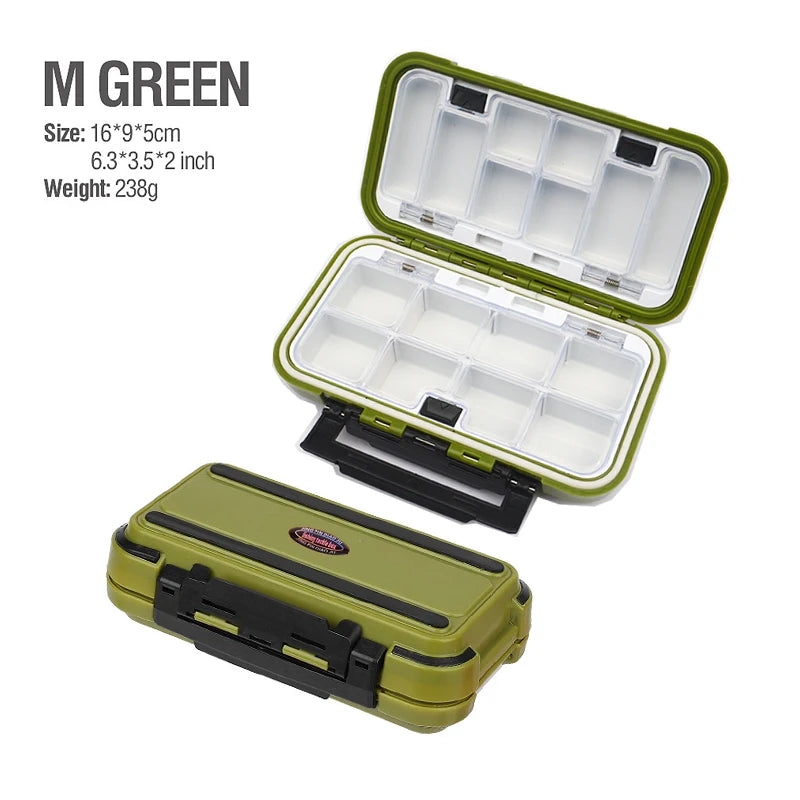 Waterproof Fishing Tackle Box Fishing Accessories Tool Storage Box Fish Hook Lure Fake Bait Boxes For Carp Fishing Goods