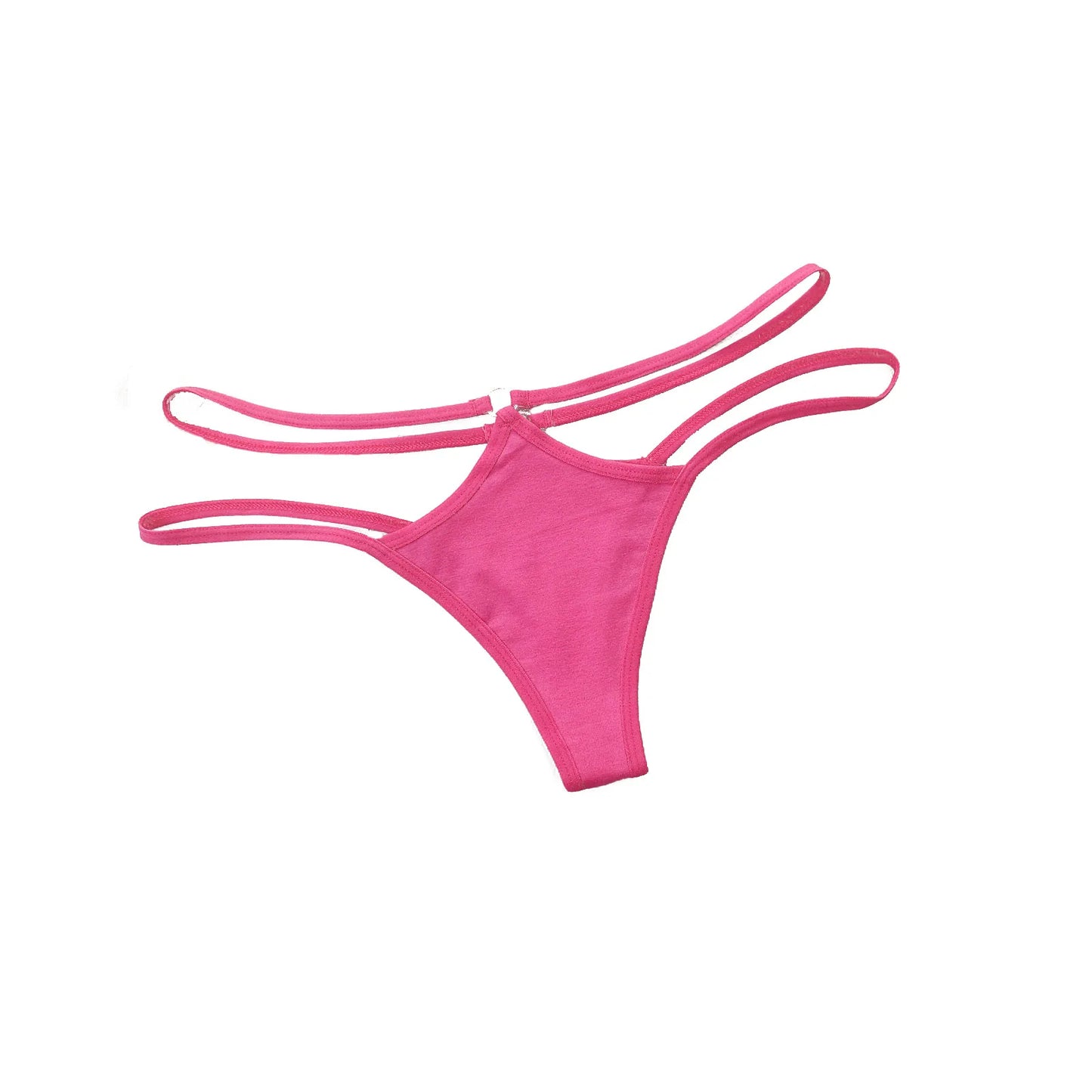 Sexy Lingerie Women Panties Bandage Briefs Female T back Thong Underwear Soft Comfortable Briefs Hollow Out Solid Panties