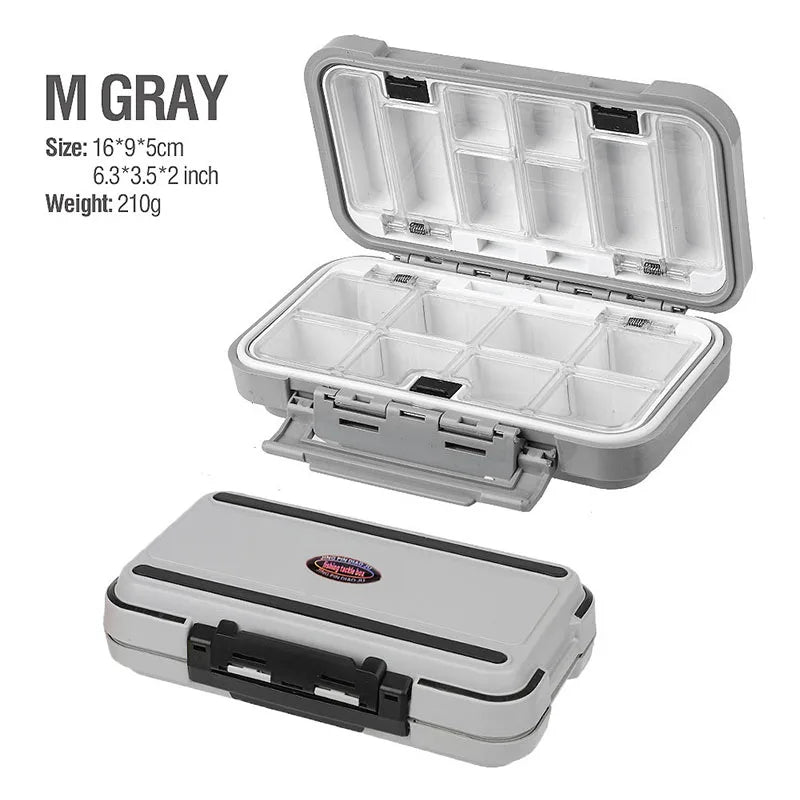Waterproof Fishing Tackle Box Fishing Accessories Tool Storage Box Fish Hook Lure Fake Bait Boxes For Carp Fishing Goods