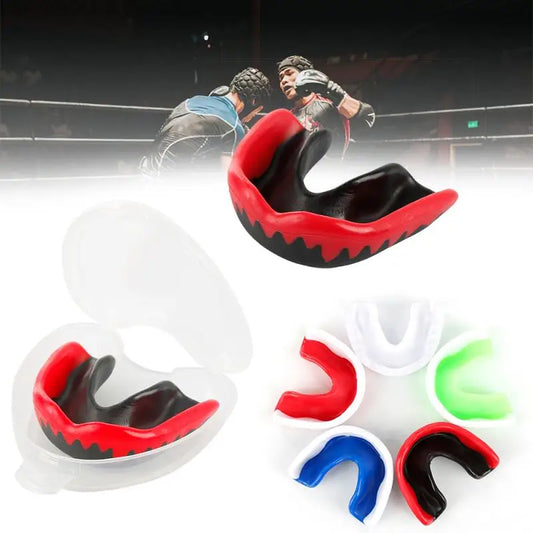 Soft EVA Adult Mouth Guard Silicone Teeth Protector Mouthguard for Boxing Sport Football Basketball Hockey Karate Muay Thai