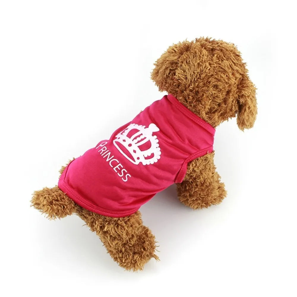 Vestiti Pet Dog Clothes For Dog Cat Vest  T Shirts Pet Costume Cotton Clothes For Small Dogs Chihuahua Cool Puppy Clothing For Kitty 40