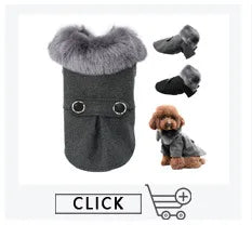 Warm Big Dog Clothes Waterproof Pet Large Dog Jacket Coat Winter Dogs Pets Clothing For French Bulldog Puppy Ropa Perro M-3XL
