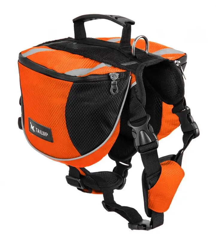 TAILUP Poliestere Pet Dog Borse Laterali Pacchetto Hound di Viaggio D'escursione di Campeggio Zaino Borsa Da Sella per le Piccole Medie Cani di Taglia Grande Regalo Libero