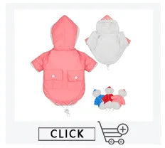 Warm Big Dog Clothes Waterproof Pet Large Dog Jacket Coat Winter Dogs Pets Clothing For French Bulldog Puppy Ropa Perro M-3XL