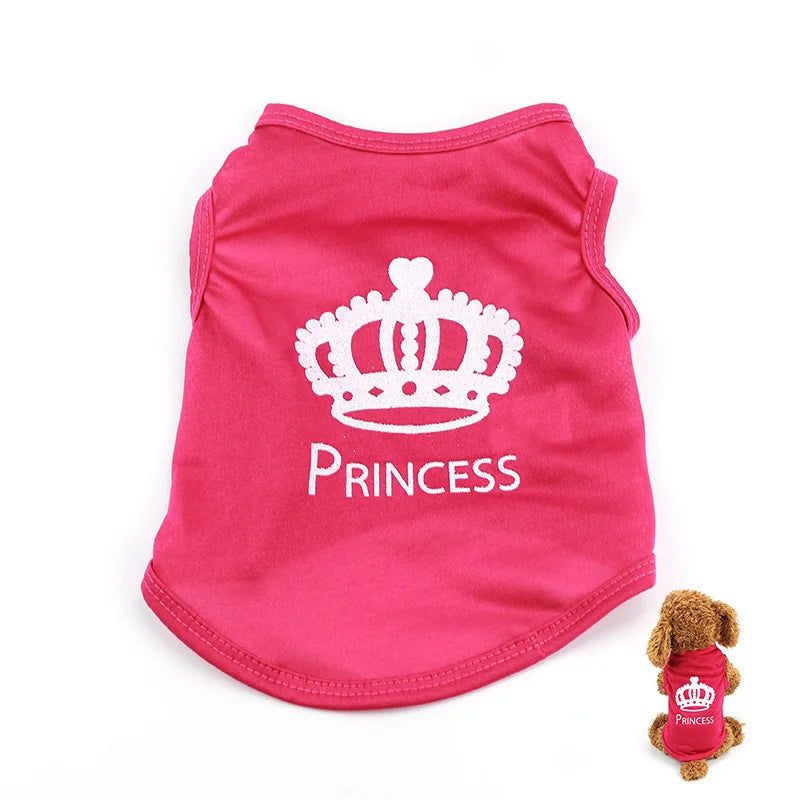 Vestiti Pet Dog Clothes For Dog Cat Vest  T Shirts Pet Costume Cotton Clothes For Small Dogs Chihuahua Cool Puppy Clothing For Kitty 40