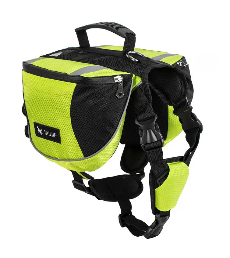 TAILUP Poliestere Pet Dog Borse Laterali Pacchetto Hound di Viaggio D'escursione di Campeggio Zaino Borsa Da Sella per le Piccole Medie Cani di Taglia Grande Regalo Libero