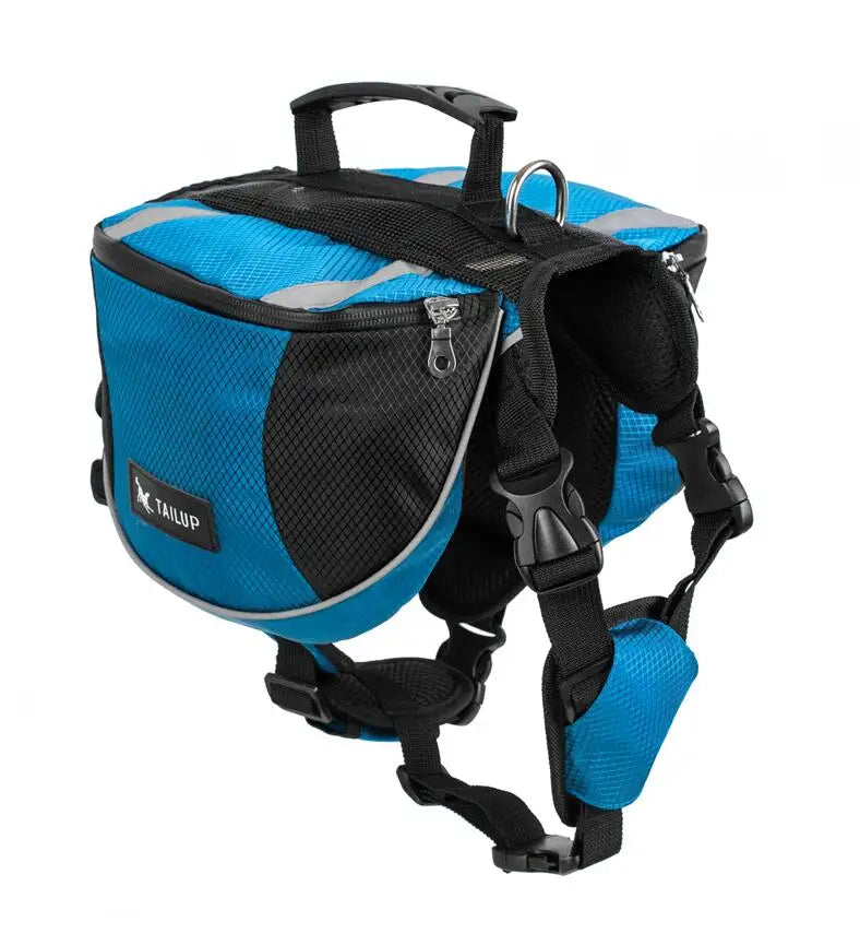 TAILUP Poliestere Pet Dog Borse Laterali Pacchetto Hound di Viaggio D'escursione di Campeggio Zaino Borsa Da Sella per le Piccole Medie Cani di Taglia Grande Regalo Libero