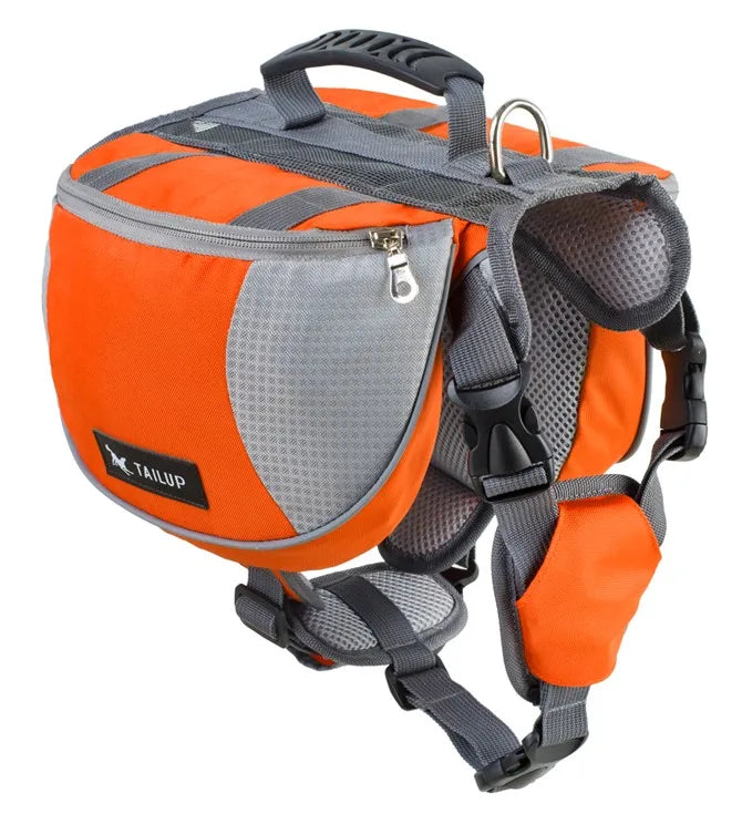 TAILUP Poliestere Pet Dog Borse Laterali Pacchetto Hound di Viaggio D'escursione di Campeggio Zaino Borsa Da Sella per le Piccole Medie Cani di Taglia Grande Regalo Libero