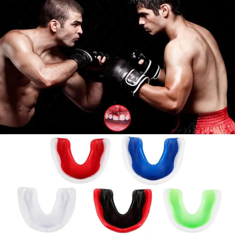 Soft EVA Adult Mouth Guard Silicone Teeth Protector Mouthguard for Boxing Sport Football Basketball Hockey Karate Muay Thai