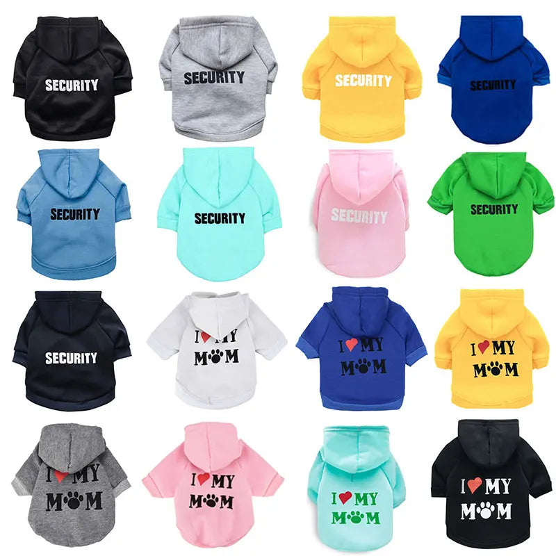 Vestiti Security Cat Clothes Pet Cat Coats Jacket Hoodies For Cats Outfit Warm Pet Clothing Rabbit Animals Pet Costume For Small Dogs