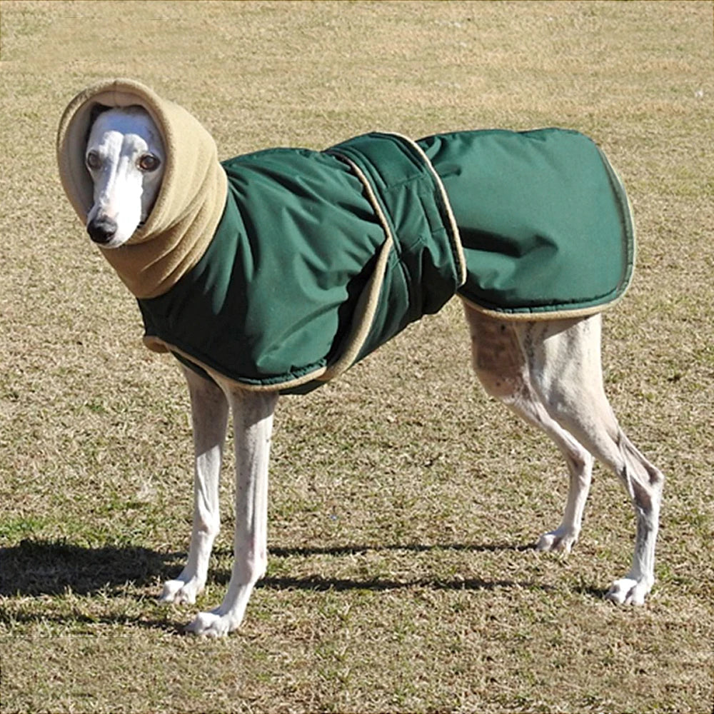Winter Warm Pet Dog Clothes Waterproof Dog Jacket For Medium Large Dogs Thick Dogs Clothing Coat Greyhound Wolfhound Shepherd