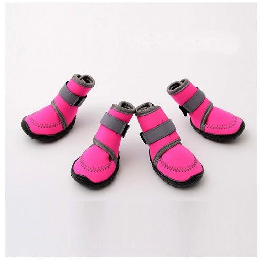 Scarpe New Dog Shoes Winter Pet Puppies Footwear Rain Snow Waterproof Booties Anti-slip Shoes for Small Large Dogs Pet Products