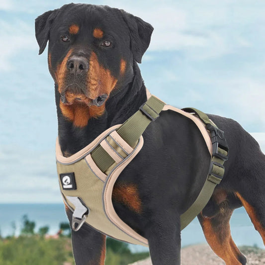 Pettorina Military Dog Breathable Harness Pet German Shepherd Training Reflective Vest Tactical Dog Lightness Harness For Dogs Accessories