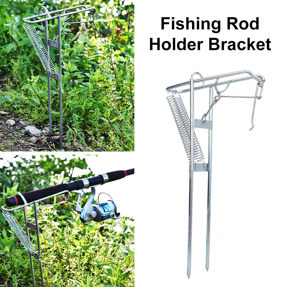 Supporti Fishing Rod Holder Rod Holders for Garage Fishing Rod Storage Rack Bracket Holder Automatic tip-up Hook Setter Fishing Rack