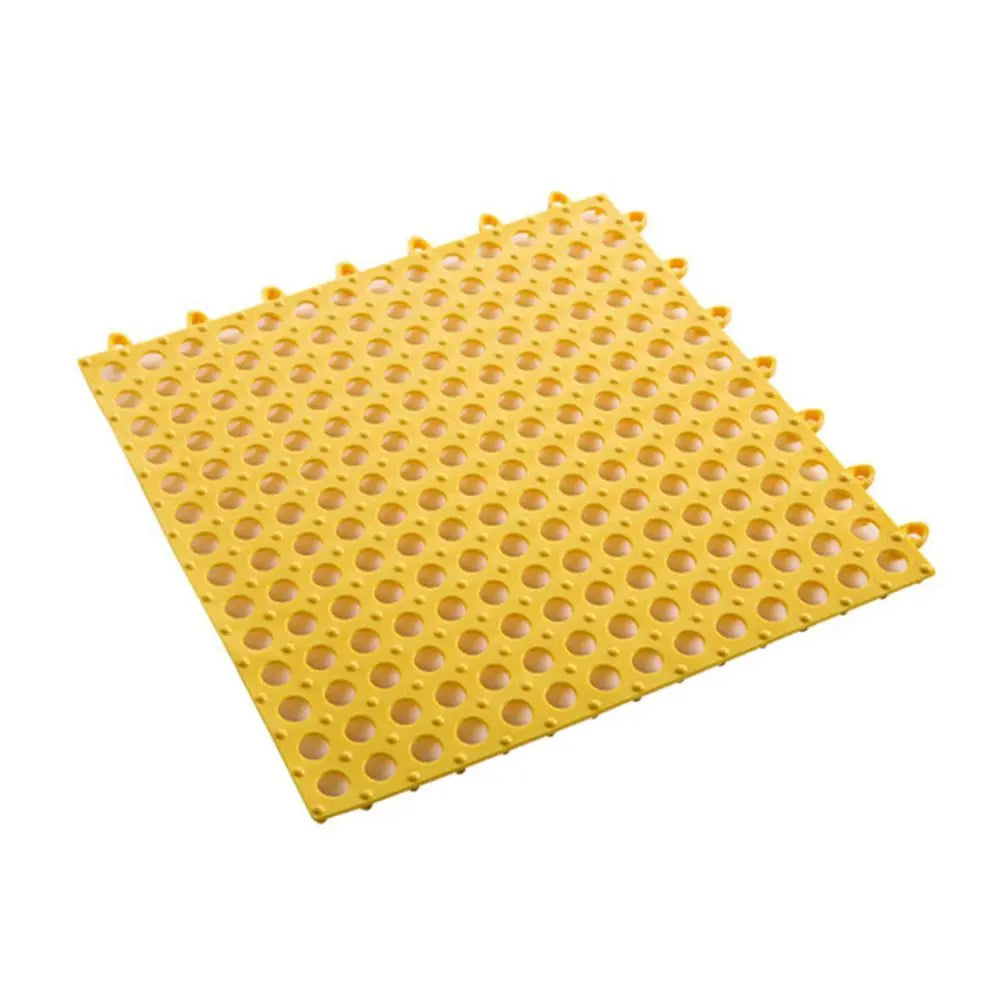 Tappetini TPE Anti-slip Splice Toilet Ground Mat Bathroom Carpet Pet Cage Floor Mat Rabbit Foot Mat