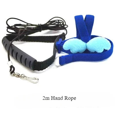 앵무새 Adjustable Parrot Bird Harness Leash Set Training Harness Parrots Outdoor Flying Rope Cockatiel Small Birds Supplie