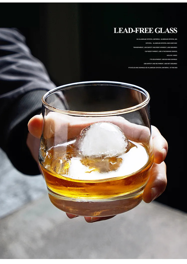 Whiskey Glass Cup Crystal Whisky Glasses Cups for Alcoho Drinking Scotch Bourbon Whisky Cognac Vodka Gin Tequila Rum Home Bar