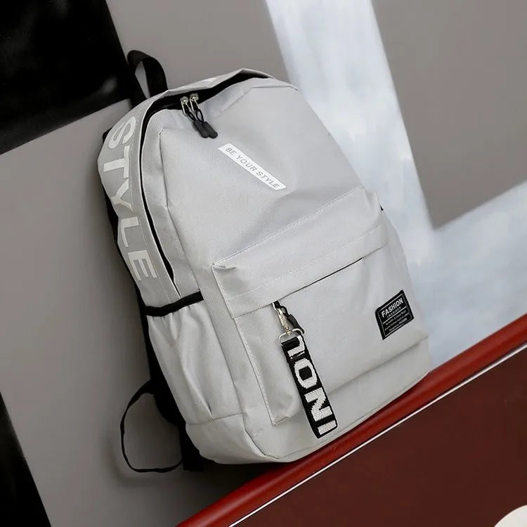 01-Zaino scuola unisex – capiente, leggero e alla moda 🎒