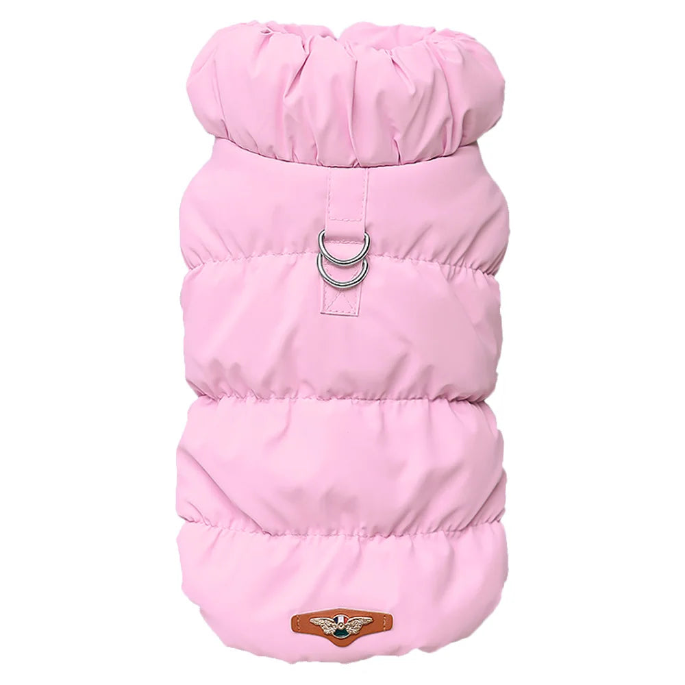 Vestiti Soft Warm Dog Clothes Winter Padded Puppy Cat Coat Jacket For Small Medium Dogs Chihuahua French Bulldog Poodle Vest Pet Outfit