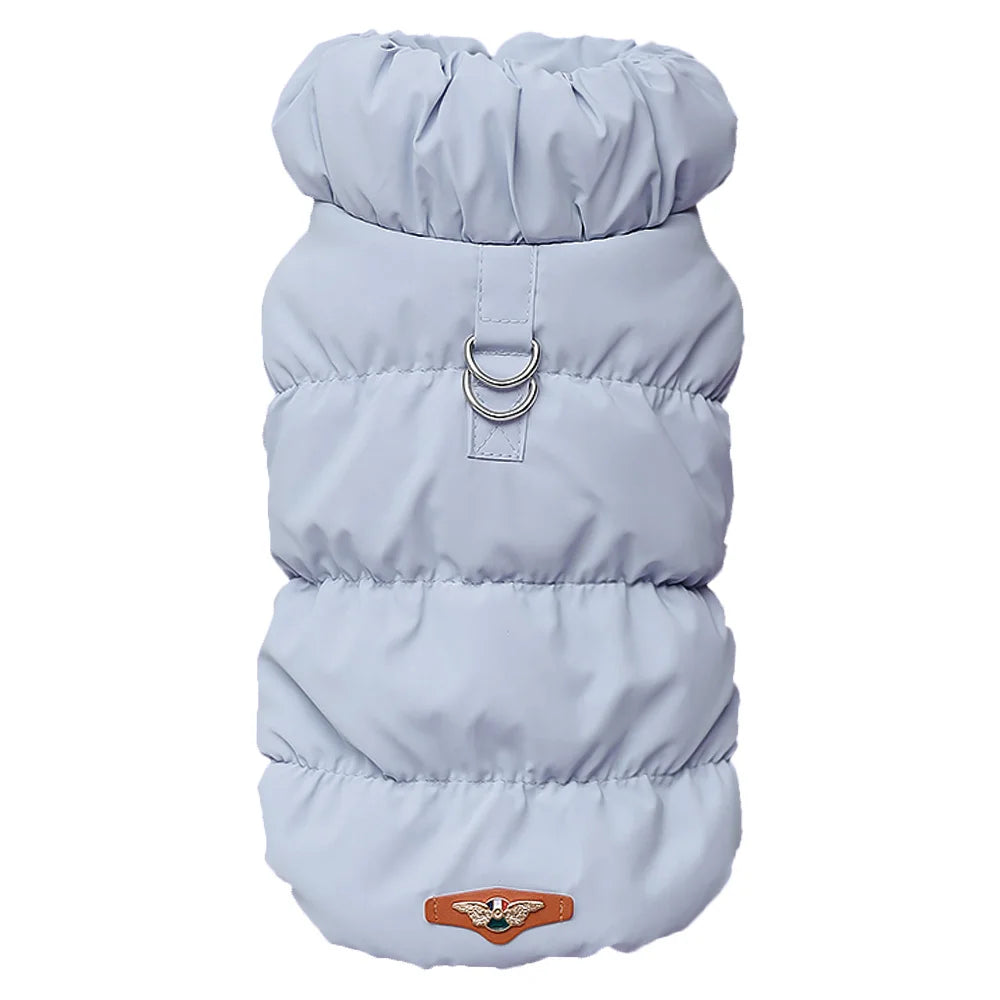 Vestiti Soft Warm Dog Clothes Winter Padded Puppy Cat Coat Jacket For Small Medium Dogs Chihuahua French Bulldog Poodle Vest Pet Outfit