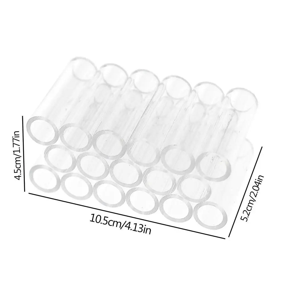 Shrimp Breeding Tube Aquarium Acrylic Shelter For Small Shrimp Transparent Tube Fish-Shrimp Habitat Hiding Cave Hideaway Pipe